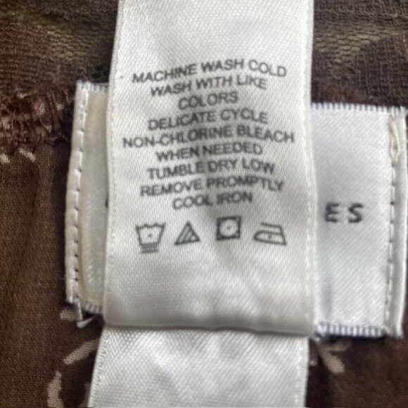 EMMA JAMES Petite Paisley Floral Lace Top - Size 6 Petite - Picture 6 of 6